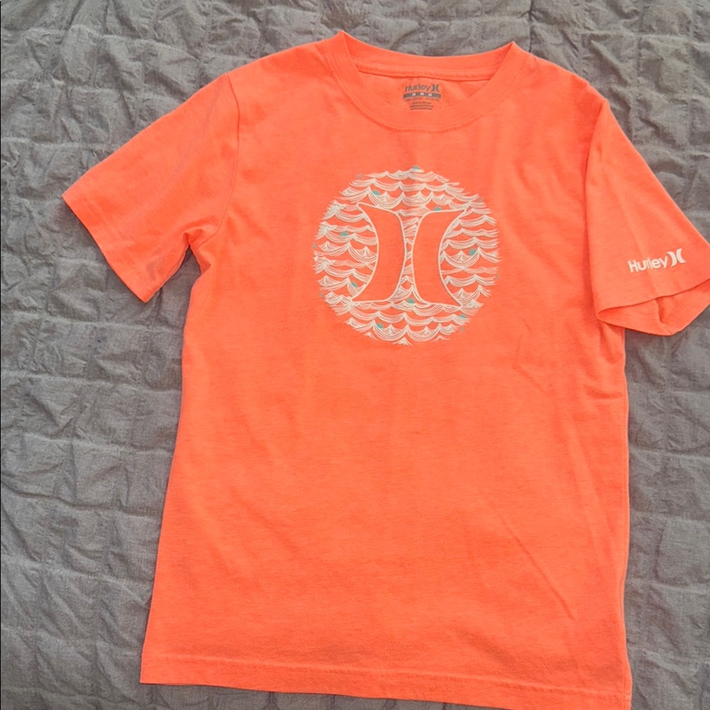 Boys size M Hurley Orange T-Shirt